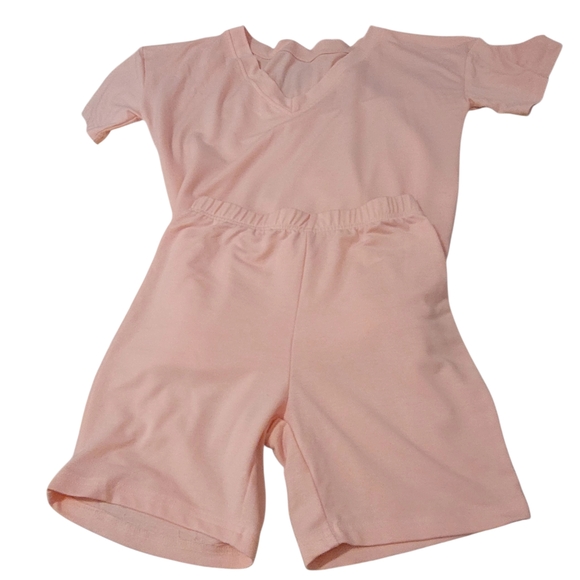 Women's Soft Pink Pajama Set - Picture 2 of 5